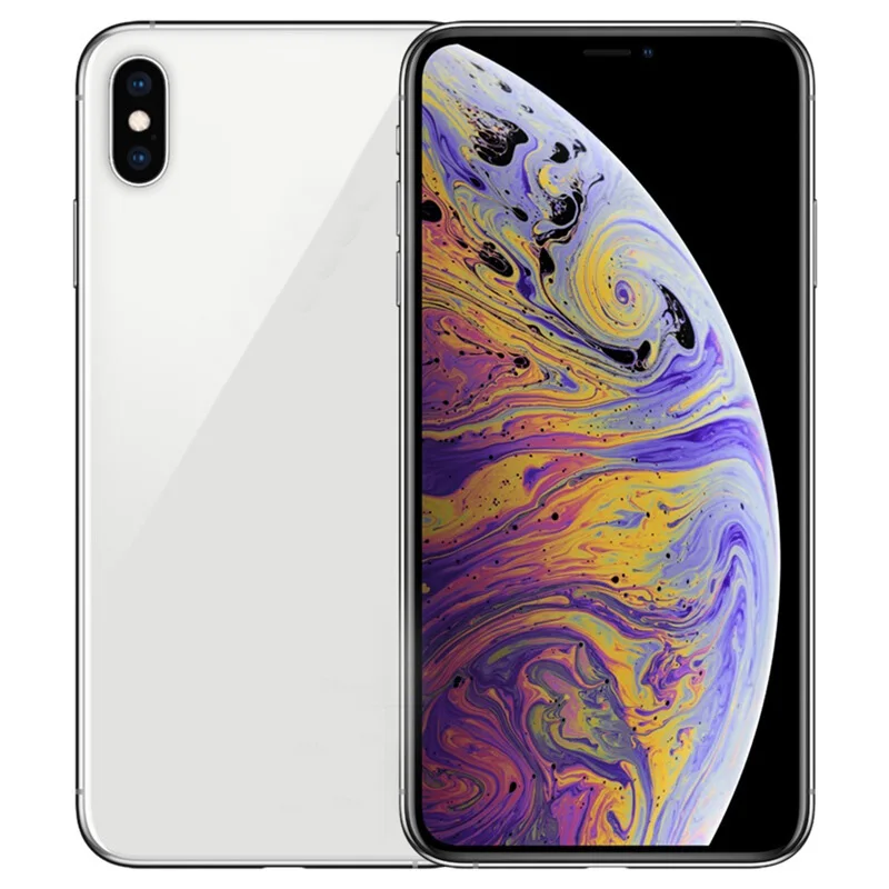 

China Factory Wholesale Smart Used Phone For iPhone XS Max 64GB 256GB Second Hand High Quality Unlocked Original Mobile Phones, Silver,space gray,gold