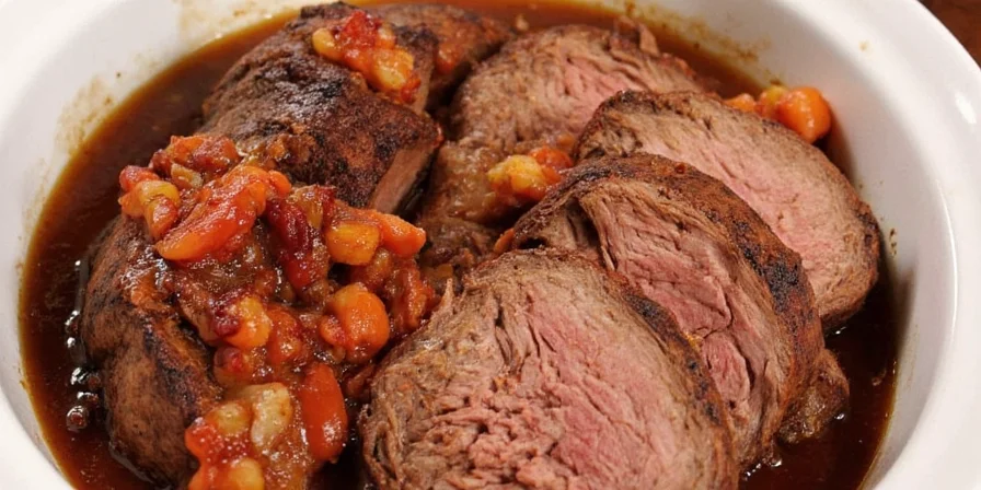 Finished Brisket Roast