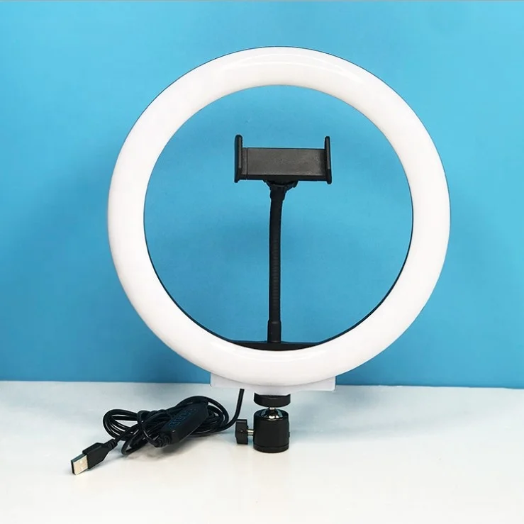 

cantell 2020 Hot Selling 10 inch Ring light 26cm fill Makeup Mirror Photography Ring Selfie Light 12W ring light