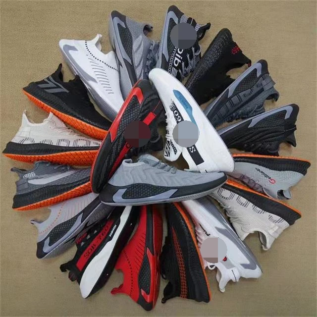 

MH10241 Wholesale male sneakers latest design best quality sportswear second hand for men sports imported used shoes stock