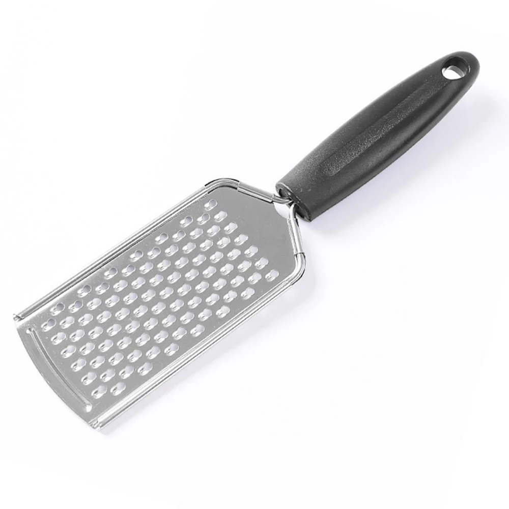 

Wholesale Small Order Portable Stainless Steel Cheese Planer Flat Grater Kitchen Gadget RTS, Silver
