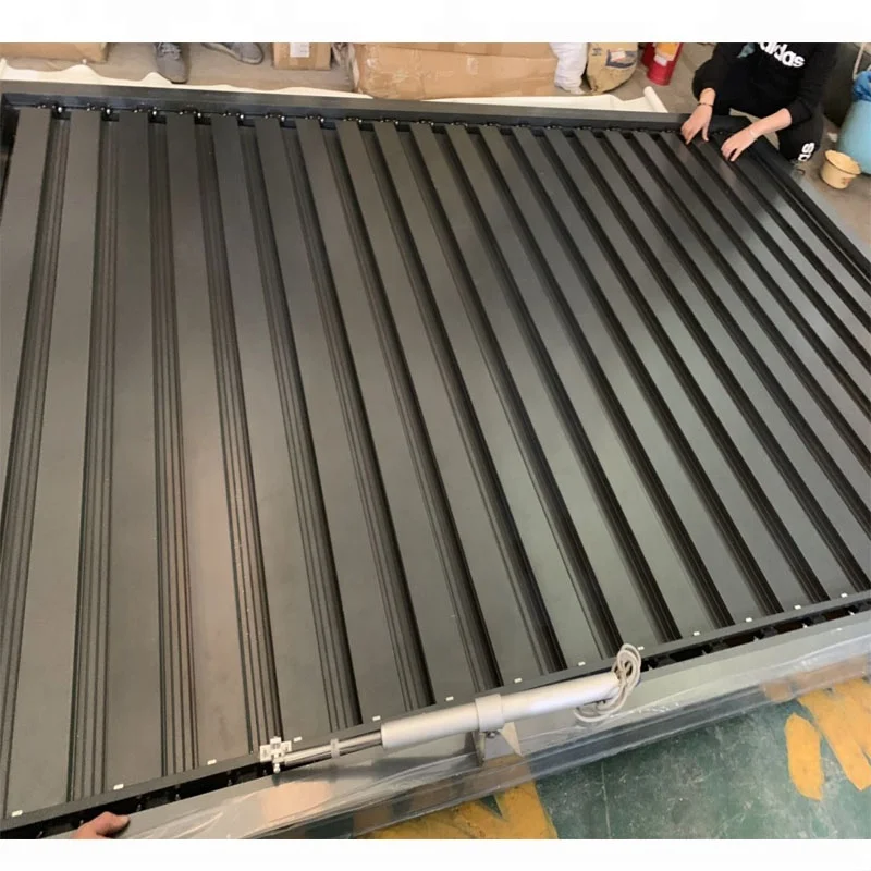

Factory Price Aluminum Motorized Louver Outdoor Pergola