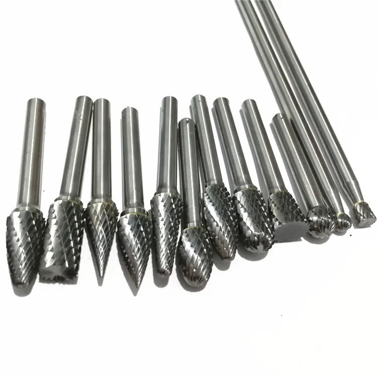Arch Ball Nose Sharp Standard Cut Grinding Tungsten Carbide Rotary Bur For Wood Cutting 