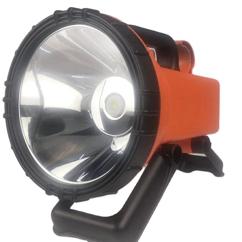 20W 30W Car Cob Marine Boat Off Road Solar Rechargeable Outdoor Searchlight Spot Light Led Spotlight