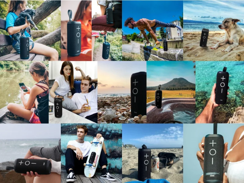 Tribit StormBox Bluetooth Speaker IPX7 Waterproof XBass Bluetooth Wireless Speaker - ANKUX.COM