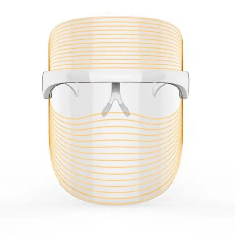 

Promotional OEM China Wholesale 7 Color Led Face Mask, White abs meterail