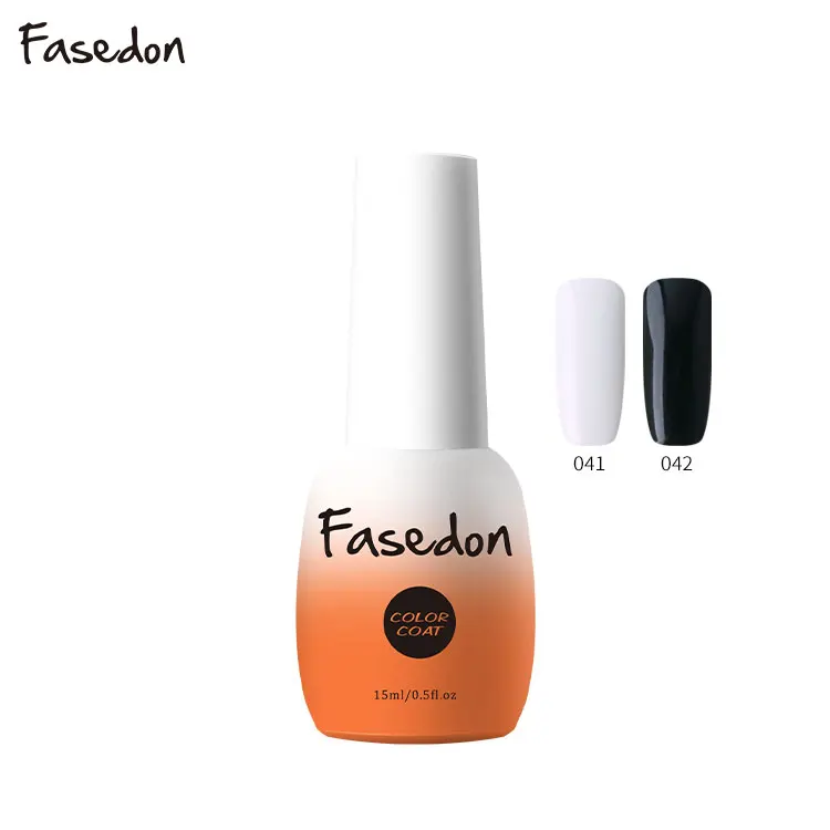 

Fasedon Brand uv gel nail polish cheap 15ml color nail polish nail supplies, 107 colors