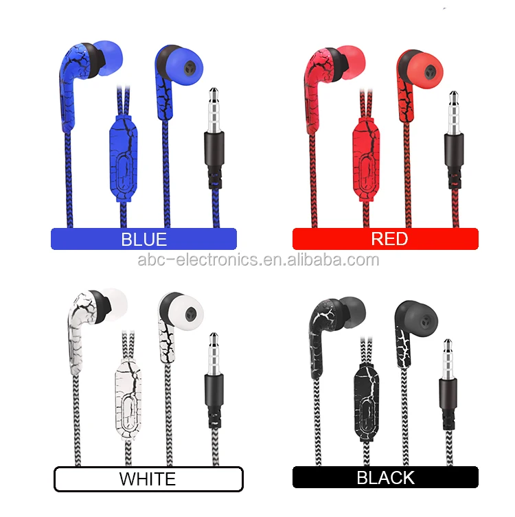 Miusb Low Cost Earphones 1.2m Colorful Wired Earbuds Free Sample Buy