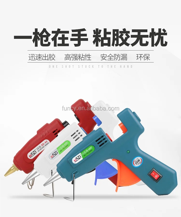 Best Quality Diy Floral Tools Hot Melt Glue Gun For Preserved Flowers