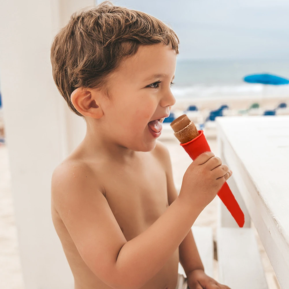 Ice Cream Jelly Lolly Maker Popsicle Mould/baby Silicone Ice Cream