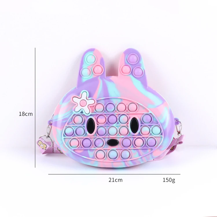 

Wholesale Fashion Kids Rat Pioneer Rabbit Cross Body Bag For Children And Students Zero Wallet Rat Pioneer Bag For Girls, As per picture