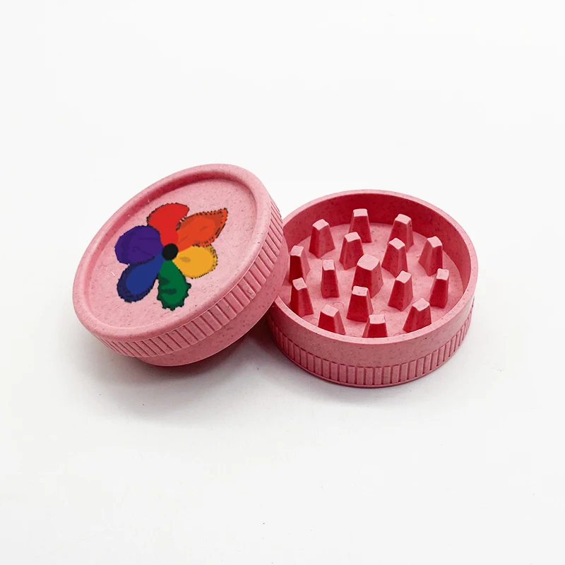 

Wholesale Smoking Accessories Tobacco Crusher Herb Grinder Biodegradable Plastic For Smoking Accessories, White, black, green, blue, red,pink