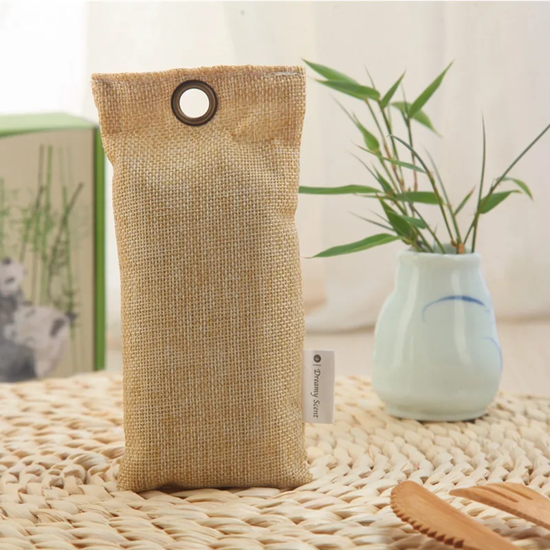 

Wholesale Moso Air Purifying Bamboo Charcoal Bag Charcoal Odor Bag