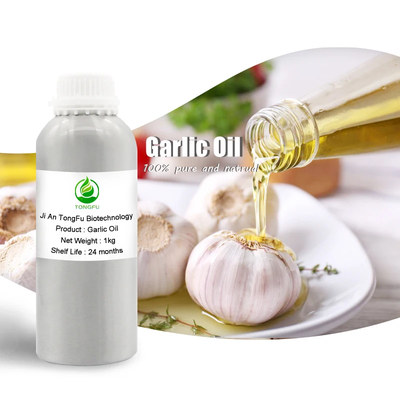 

100% pure natural Garlic essential oil in bulk for hair care