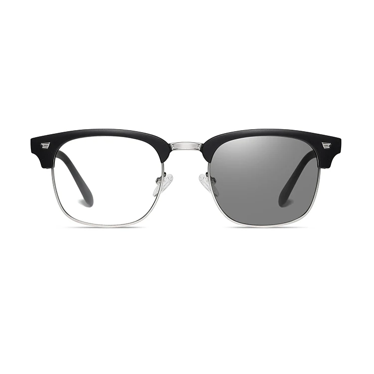 

New Fashion Haif Rim High Quality Metal GlassesFrame Optical EyeglassesTR90