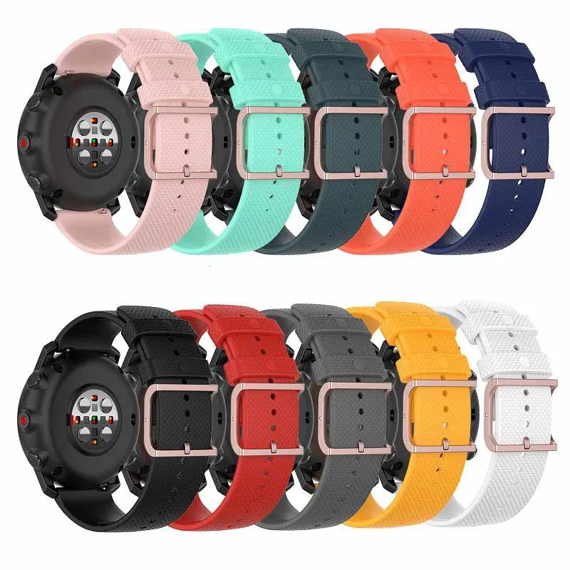 

For Polar Grit X Vantage M plaid Silicone watch strap wristband Replacement Accessory band straps