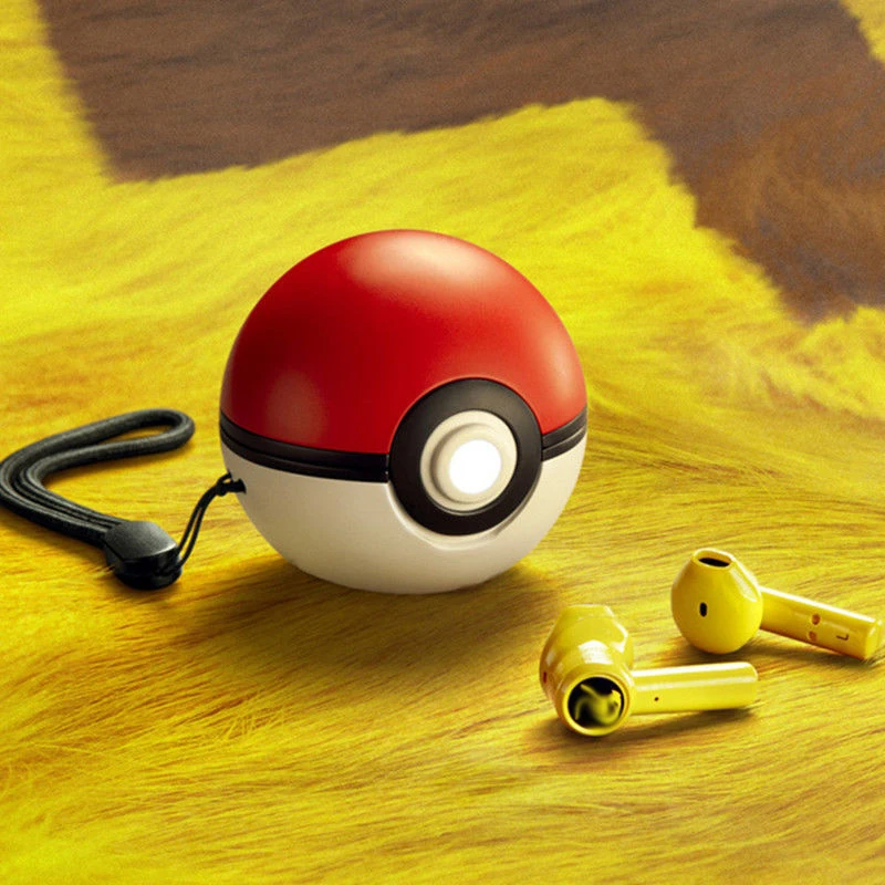 

New product earphone & headphone Pika True Wireless Earphone Poke Ball Gift True Wireless TWS