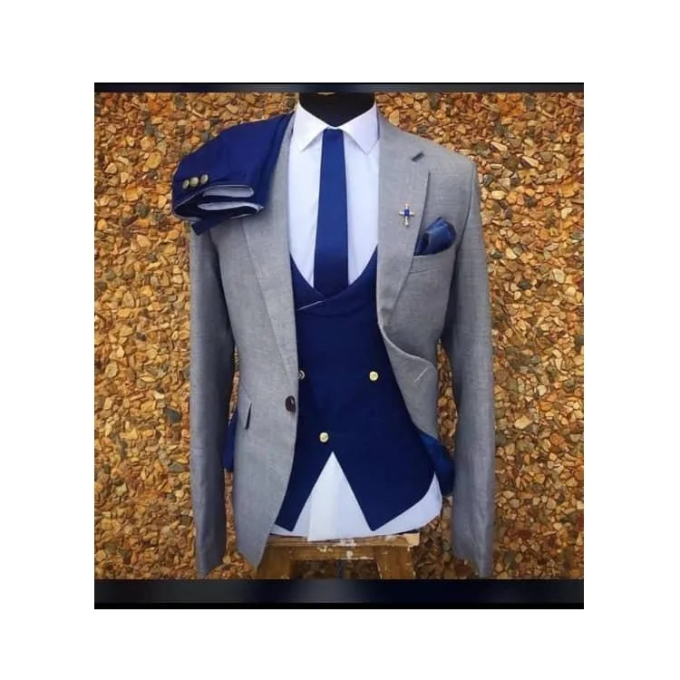 

2022 New Casual Men Suits for Men Custom Suits Tuxedo Terno Masculino Blazer Business Suits Men 3 Pieces(Jacket+Pant+Vest+Tie)