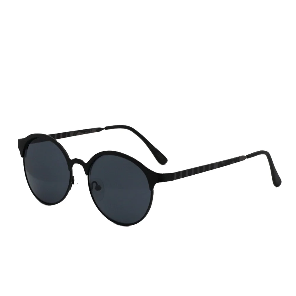 

VIFF Fashion Sunglasses M9854 Semi Rimless Frame Round Retro Sunglasses For Men Stocks