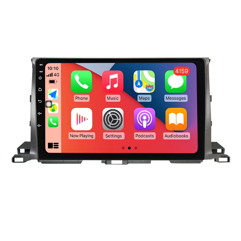 

2din Android 11 Car Stereo For Toyota Highlander 2013-2018 Car Radio SWC BT 4G LTE GPS Video Car Electronics