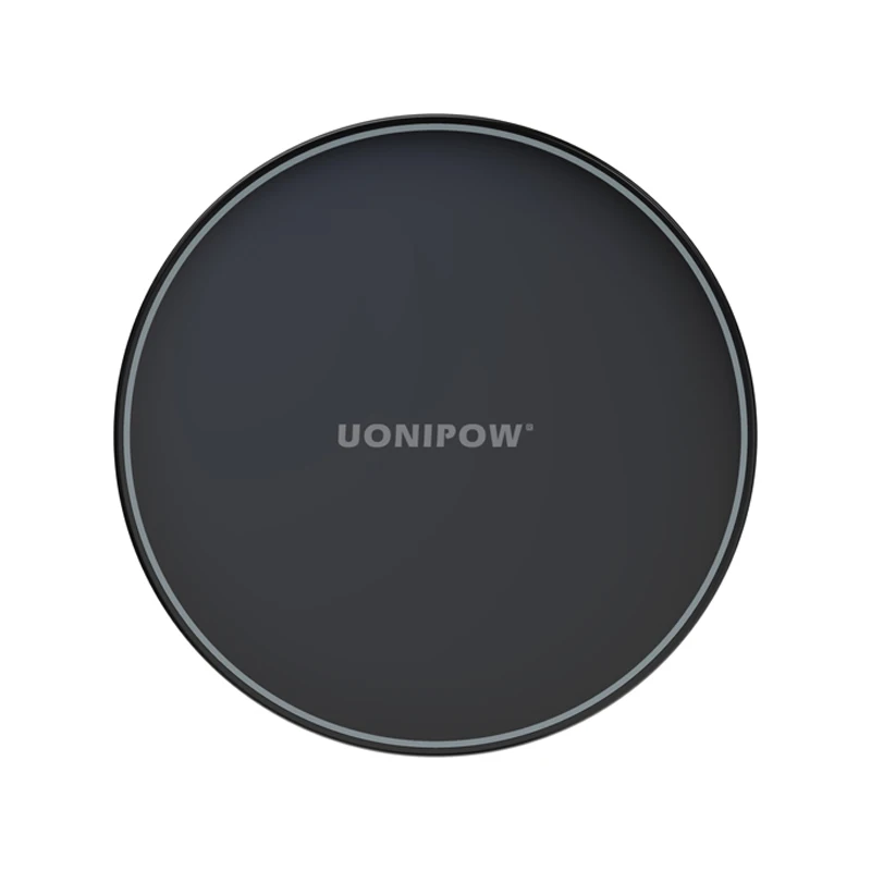 

QI certified fast charge high quality Ultra-thin wierless charger pad universal portable 10w wireless charger for mobile phone, White/ black