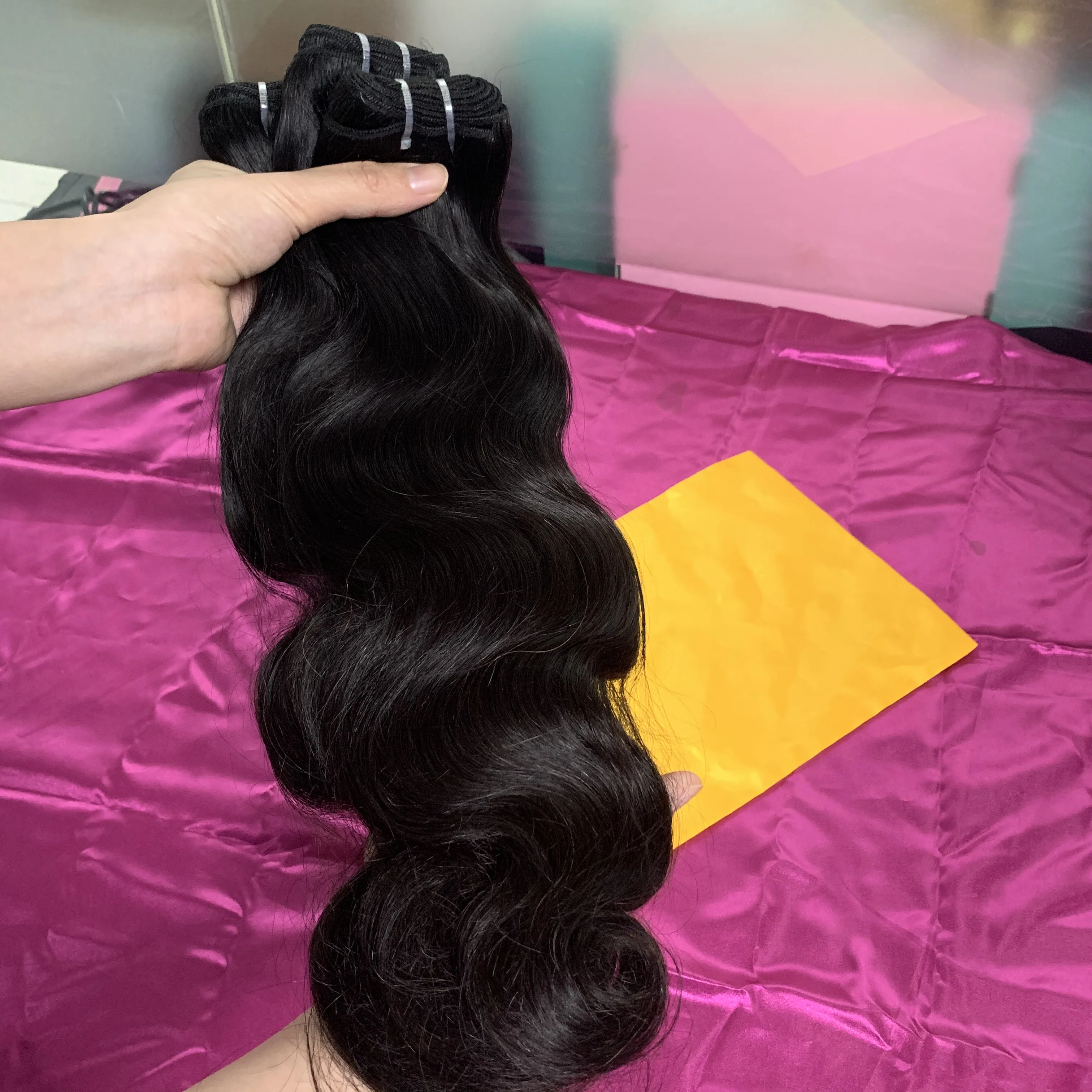

Good quality malaysian brazilian raw virgin hair wholesale vendor