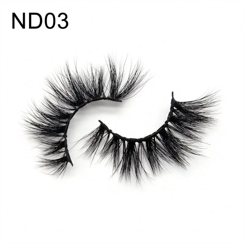 

Eyelash packaging box black 25 fluffy 3d bulk mink magnetic eyelashes with eyeliner, Natural black