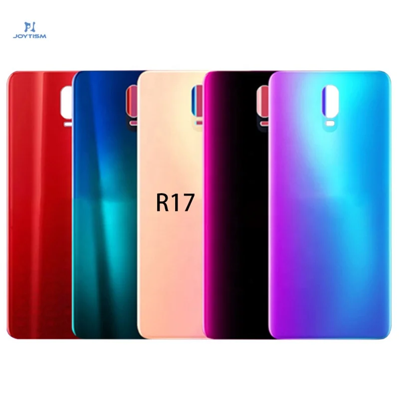 

New Back Glass Cover For OPPO R17 Back Battery Cover Door Housing epair Spare Parts for Oppo R17 Battery Cover shell