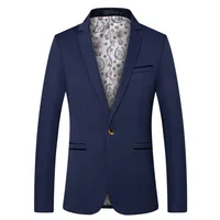 

Brand new formal solid color party blazers for men man blazer slim designer white suits with great price