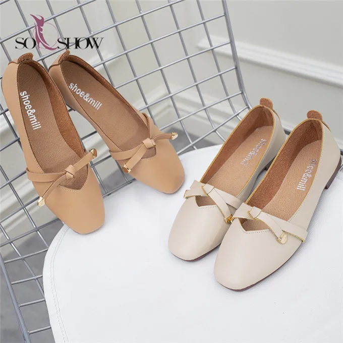 

Cute Flat Shoes Women Pointed Toe Flats office shoes for girls and women