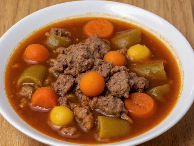 Hamburger Beef Soup: Recipe & Expert Tips