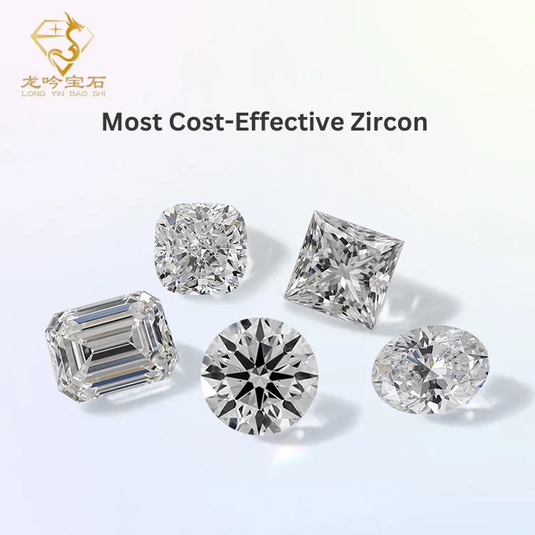 

Most Cost Effective Zircon Factory Price 5A Cubic Zirconia Round AAA 3A 5A Loose Zircon Cubic Zirconia CZ Stone