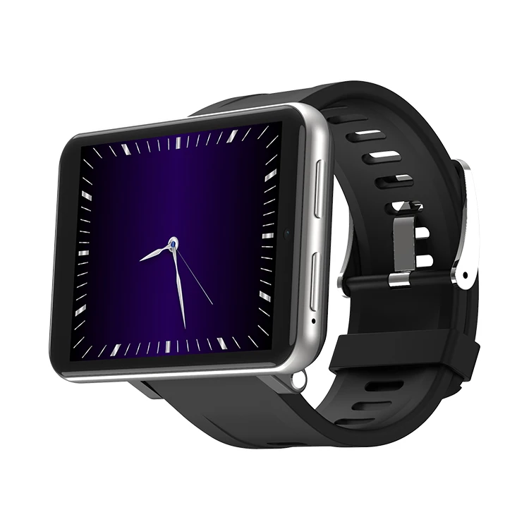 

Free SDK development boards and kits 4G smart gps watch with HD large screen, Silver/gunmetal