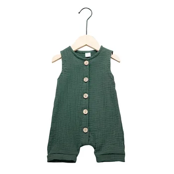 linen baby jumpsuit