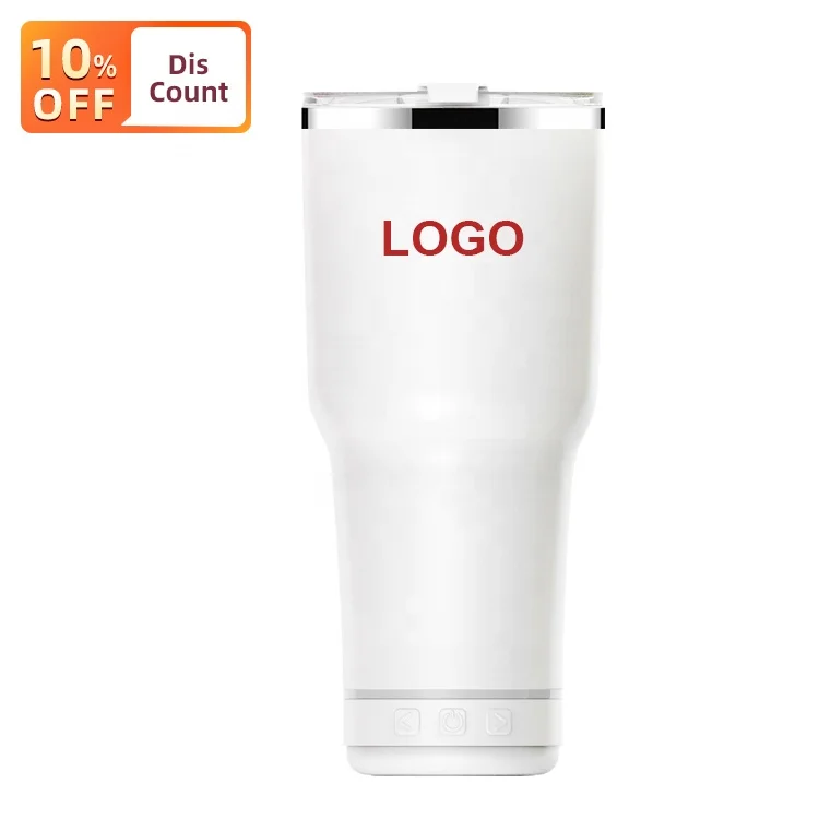 

Smart Singing Module Stainless Steel Tumbler Coffee Mugs Blue tooth Bottle Musical Cup Water Bottle Speaker Tumbler Cup