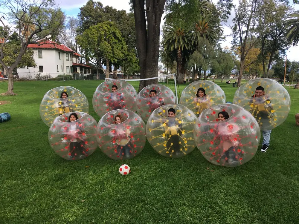 
inflatable human sized soccer bubble bumper ball for sale 