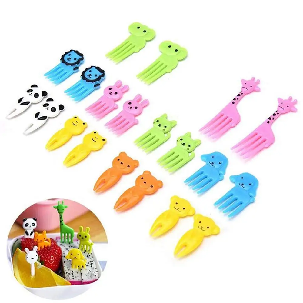 

Wholesale plastic kids food pick