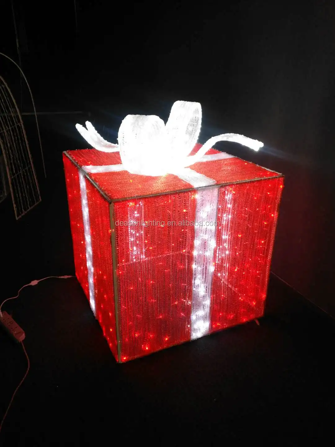 Outdoor Christmas Gifts Box Led Decoration Buy Lighted Outdoor