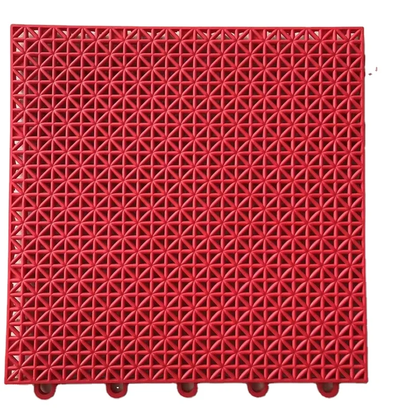 

ECO-friendly plastic floor interlocking sport court tiles