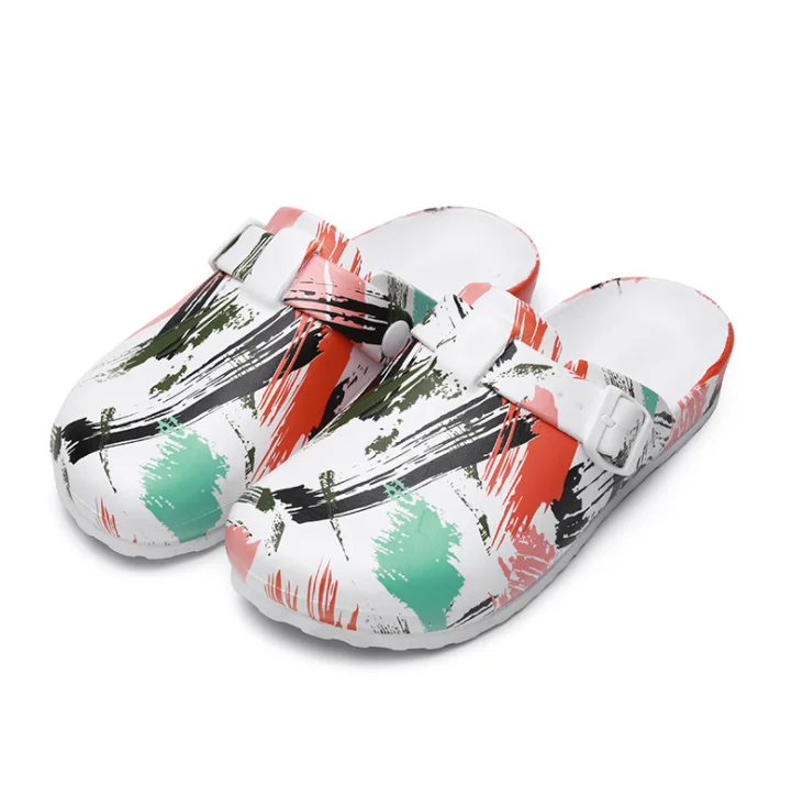 

Fashion eyes-catching print hospital nurse medical shoes, As picture or customization