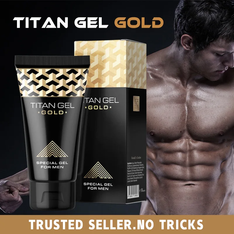 2020 free shipping trending sex product 100% 50ml Original Titan Gel Male Penis Enlargement Men External Massage Cream