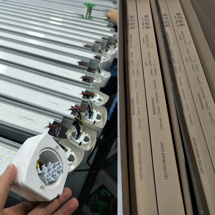 
Led Tri-proof Light Ip65 40w T8 Tube Led/fluorescent Waterproof Lamp Fixture 