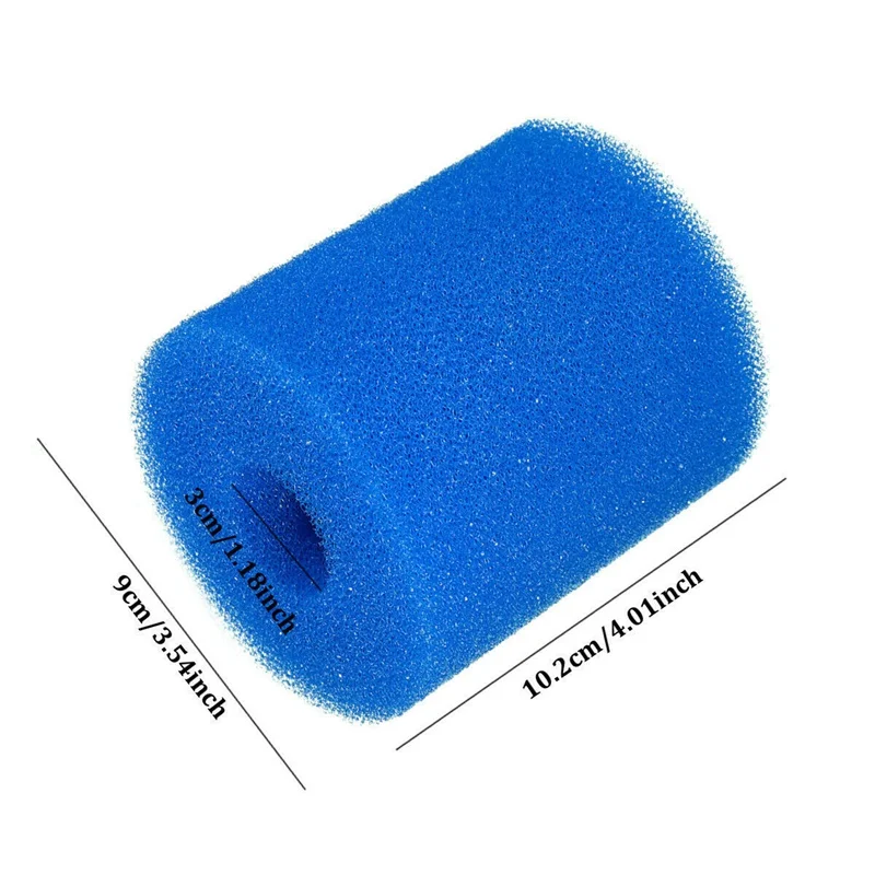 1 *Washable Reusable Swimming Pool Filter Foam Sponge Cartridge For Intex Type A