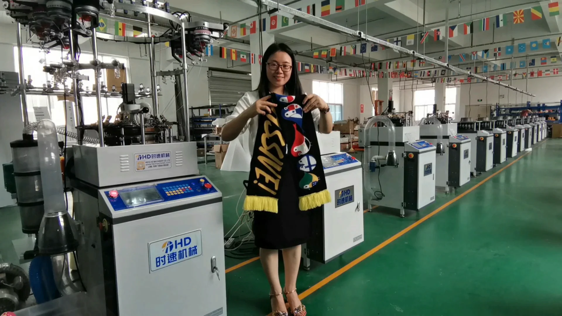 Circular Knitting Double System Hat And Scarf Knitting Machine Buy