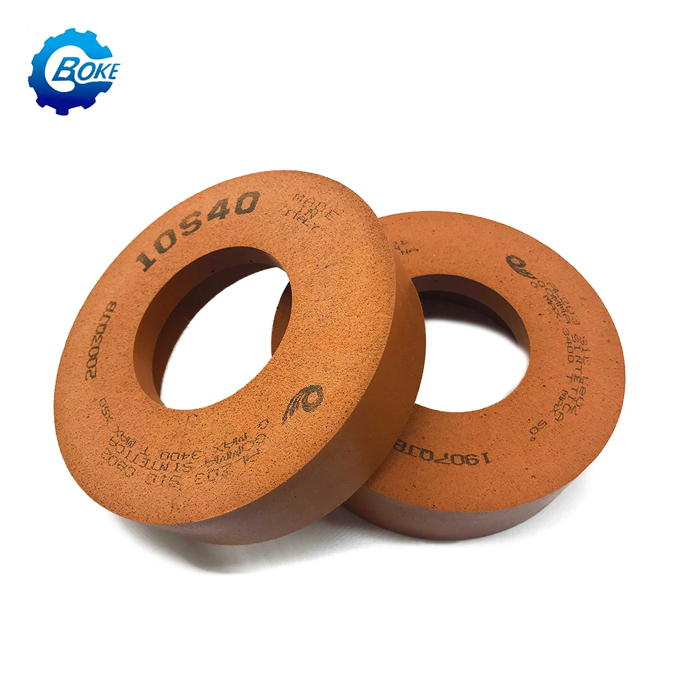 10S40 10S60 10S80 Polishing Disc Rubber Grind Cup Wheel for Glass Edger Machine 