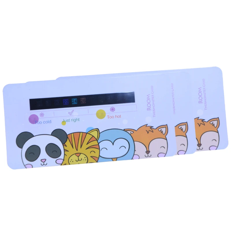 Customized Liquid Crystal Room Thermometer Paper Thermometer Card Buy