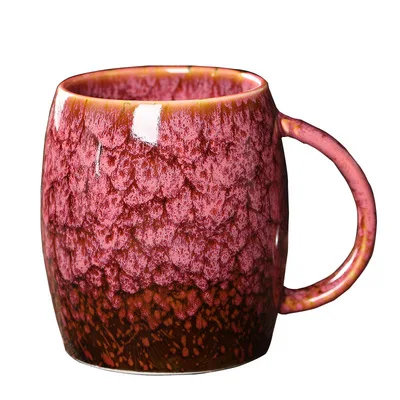

Retro ceramic customized water mugs office kiln-glazed cup, Various