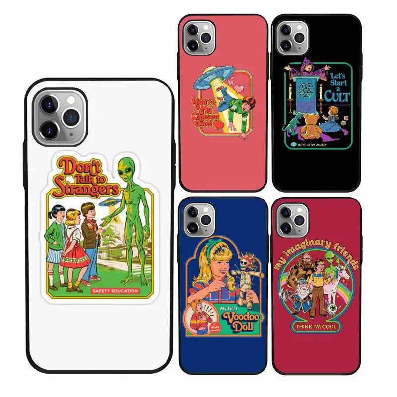 

Funny Summon Demons Graphic black tpu phone case for iPhone 11Pro Max 11 X XS XR XS MAX 8plus 8 7plus 7 6plus 6 5 5E case