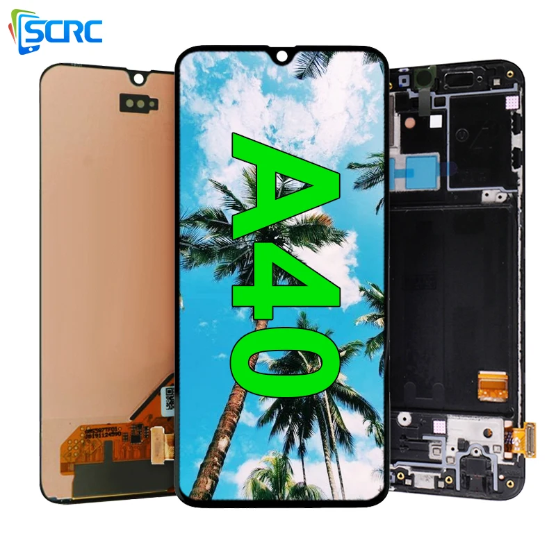 

LCD Screen Touch Display Assembly Replacement For Samsung A40
