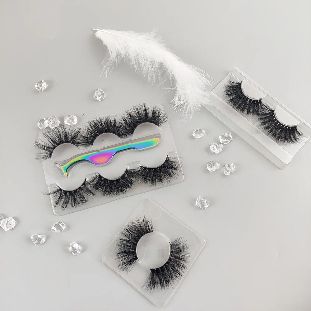 

2021 New Design Custom lashes mink fair and lovely by unilever eyelashes tresluces lashes mink lasheswholesale vendor